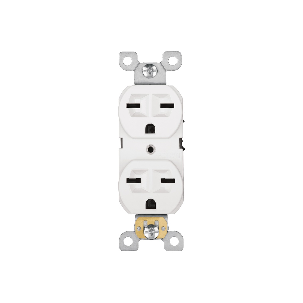 Contacto dúplex, cara de chino, Standard, blanco, Volteck - Pag 535