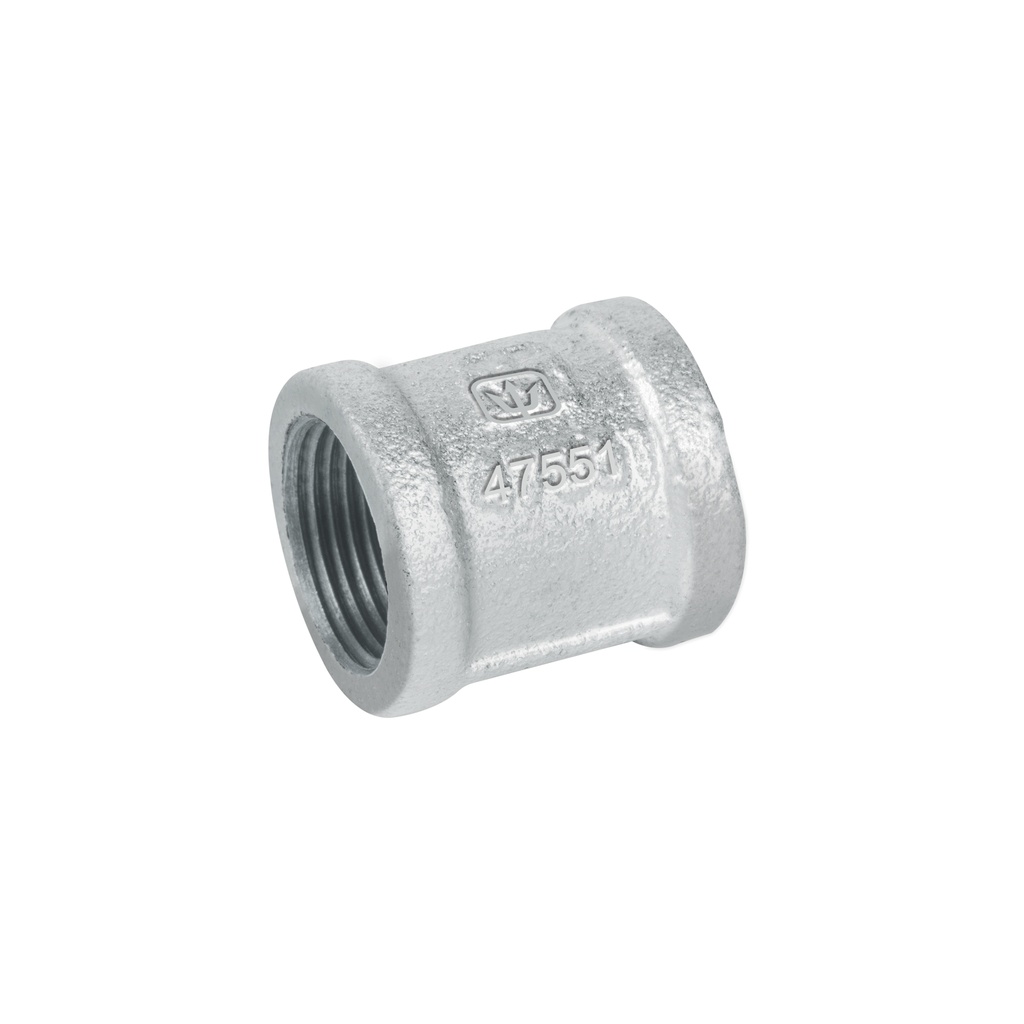 Cople reforzado de acero galvanizado de 3/4', Foset - Pag 708