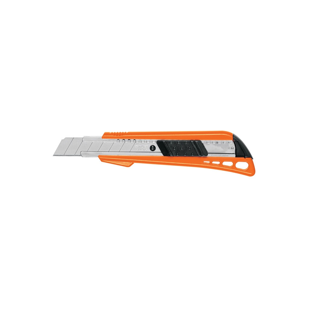 Cutter 18 mm reforzado de plástico con alma metálica, Truper - Pag 146