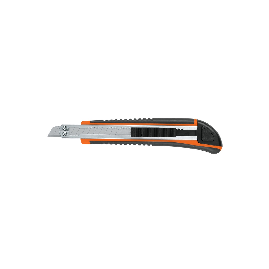 Cutter 9 mm profesional con alma metálica y grip, Truper - Pag 146