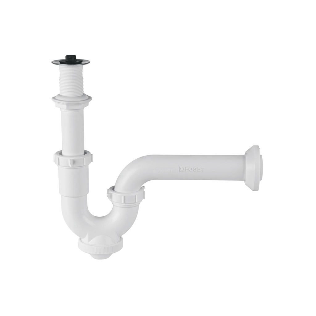 Céspol rígido para lavabo con contra, polipropileno, 1-1/4' - Pag 672