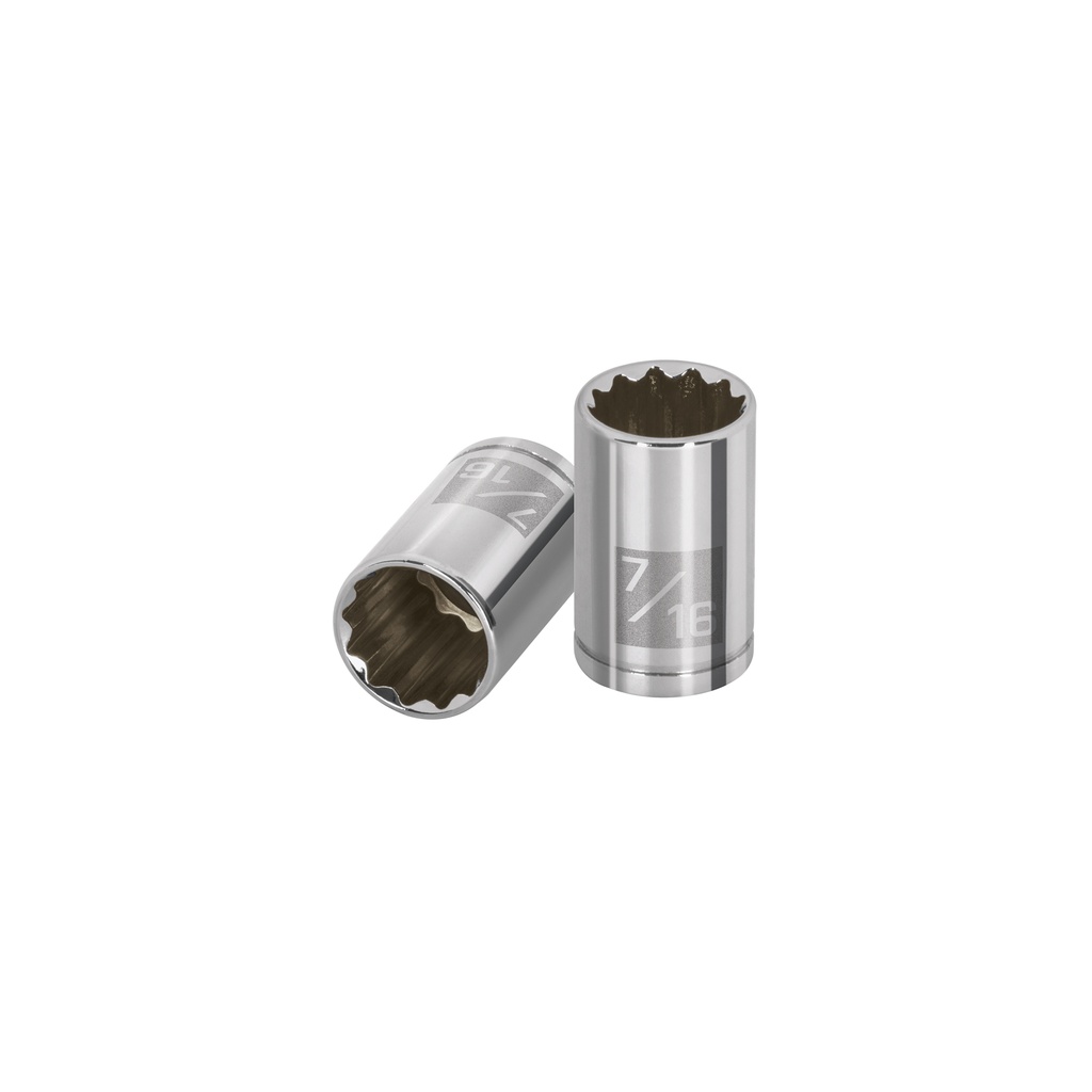 Dado de 7/16', 12 puntas, cuadro 1/4', Truper - Pag 150