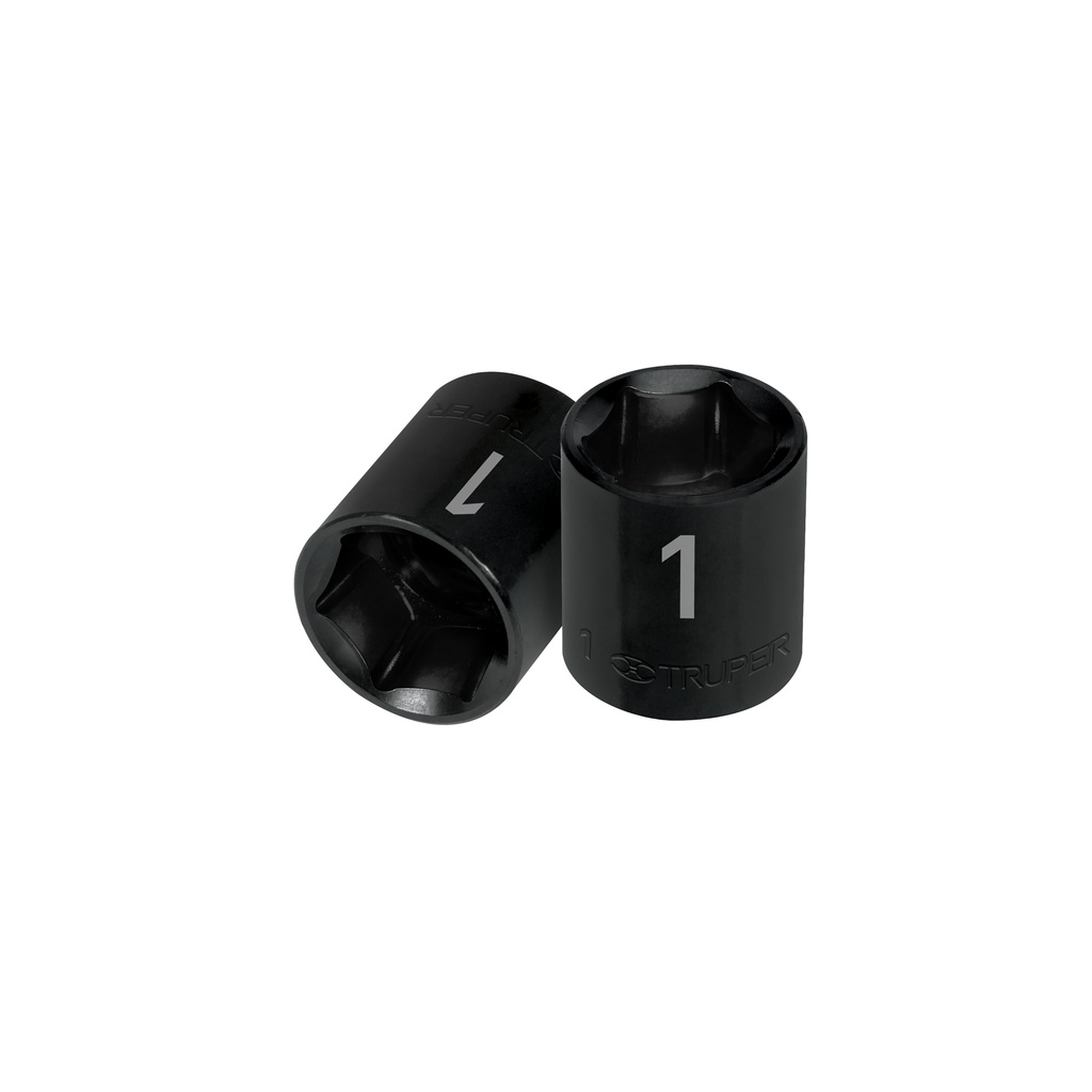 Dado de impacto de 1', 6 puntas, cuadro 1/2', Truper - Pag 162