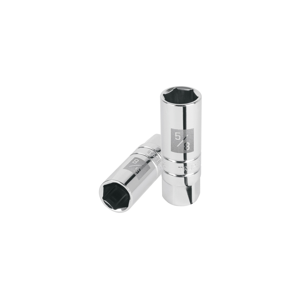 Dado para bujías de 5/8', 6 puntas, cuadro 3/8', Truper - Pag 152
