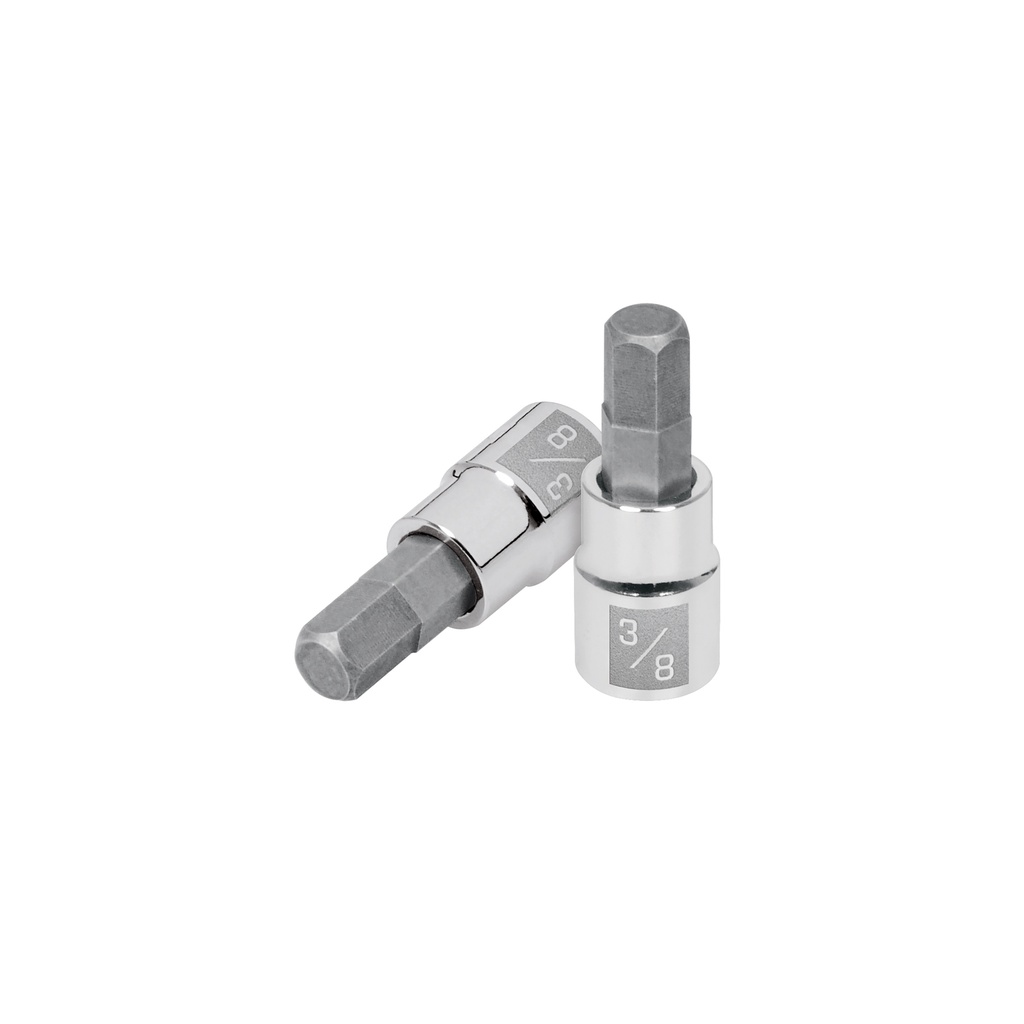Dado punta hexagonal de 3/8', cuadro 3/8', Truper - Pag 152