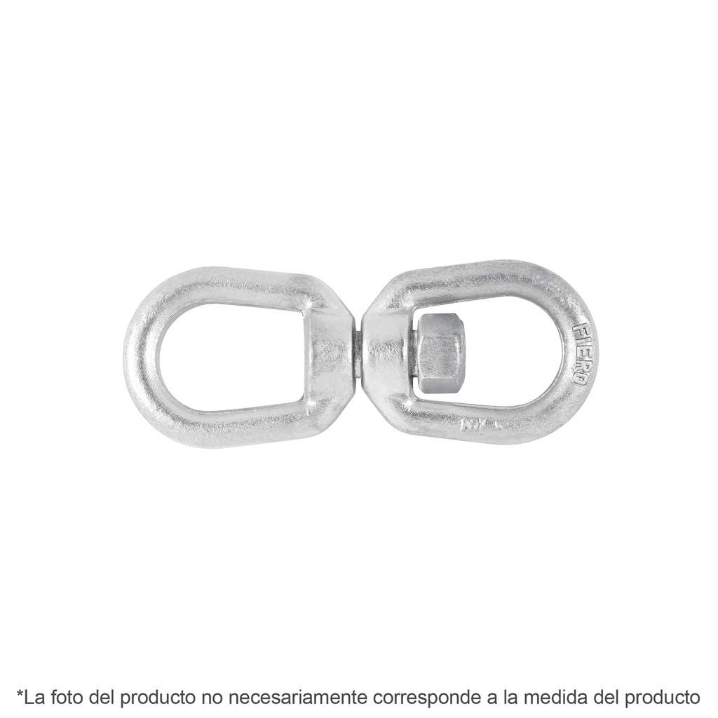 Destorcedor forjado de 1/4' para cable, Fiero - Pag 740