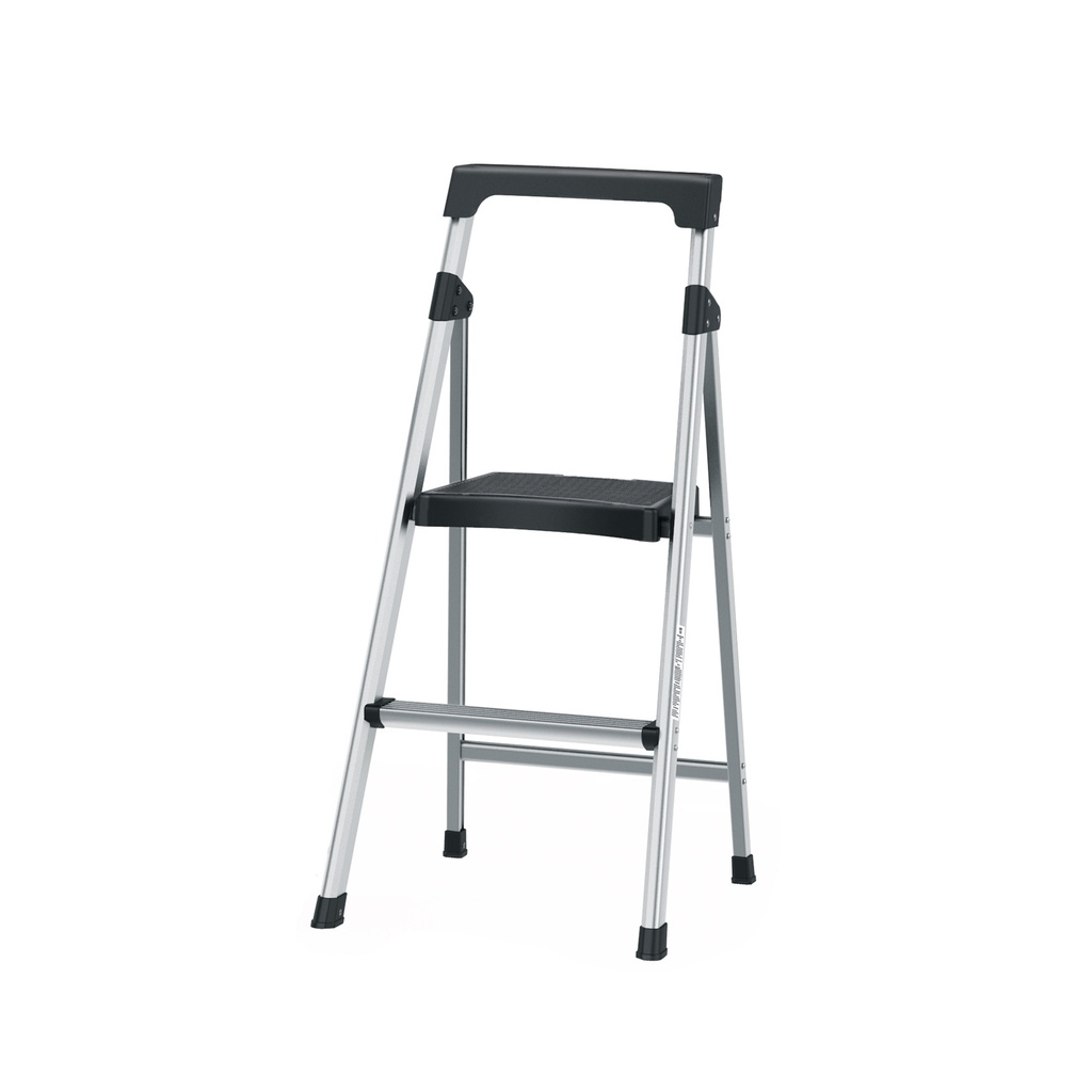 Escalera tubular plegable, 2 peldaños, aluminio, Truper - Pag 195