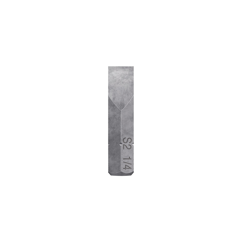 Estuche con 5 puntas planas de 1/4' largo 1', Truper Expert - Pag 420