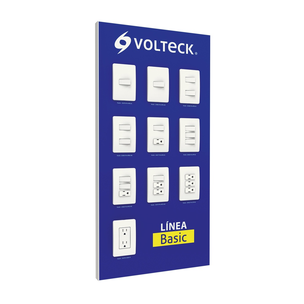 Exhibidor de Línea Basic armada, Volteck - Pag 540, 808