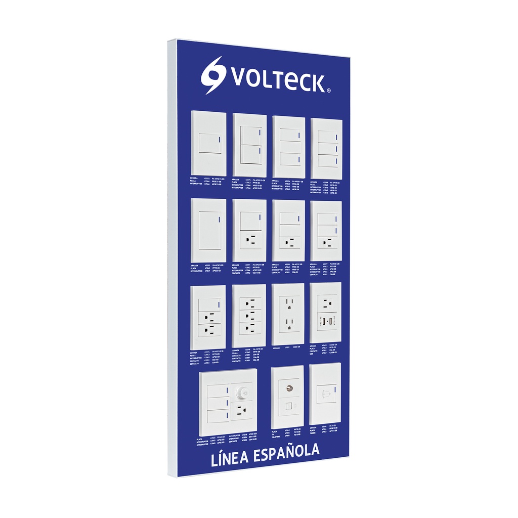 Exhibidor de Línea Española, Volteck - Pag 529, 808