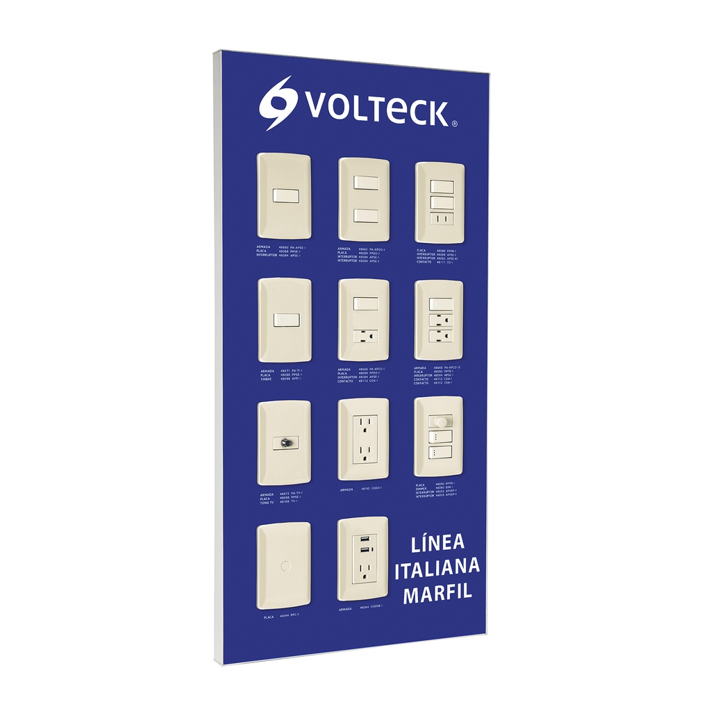 Exhibidor línea italiana, Volteck - Pag 523, 808