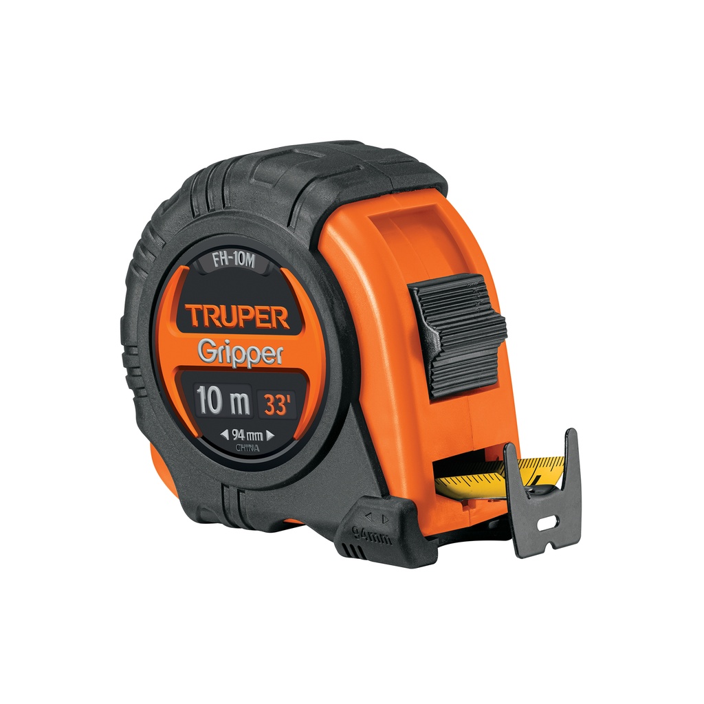 Flexómetro Gripper contra impactos 10 m cinta 32 mm, Truper - Pag 207