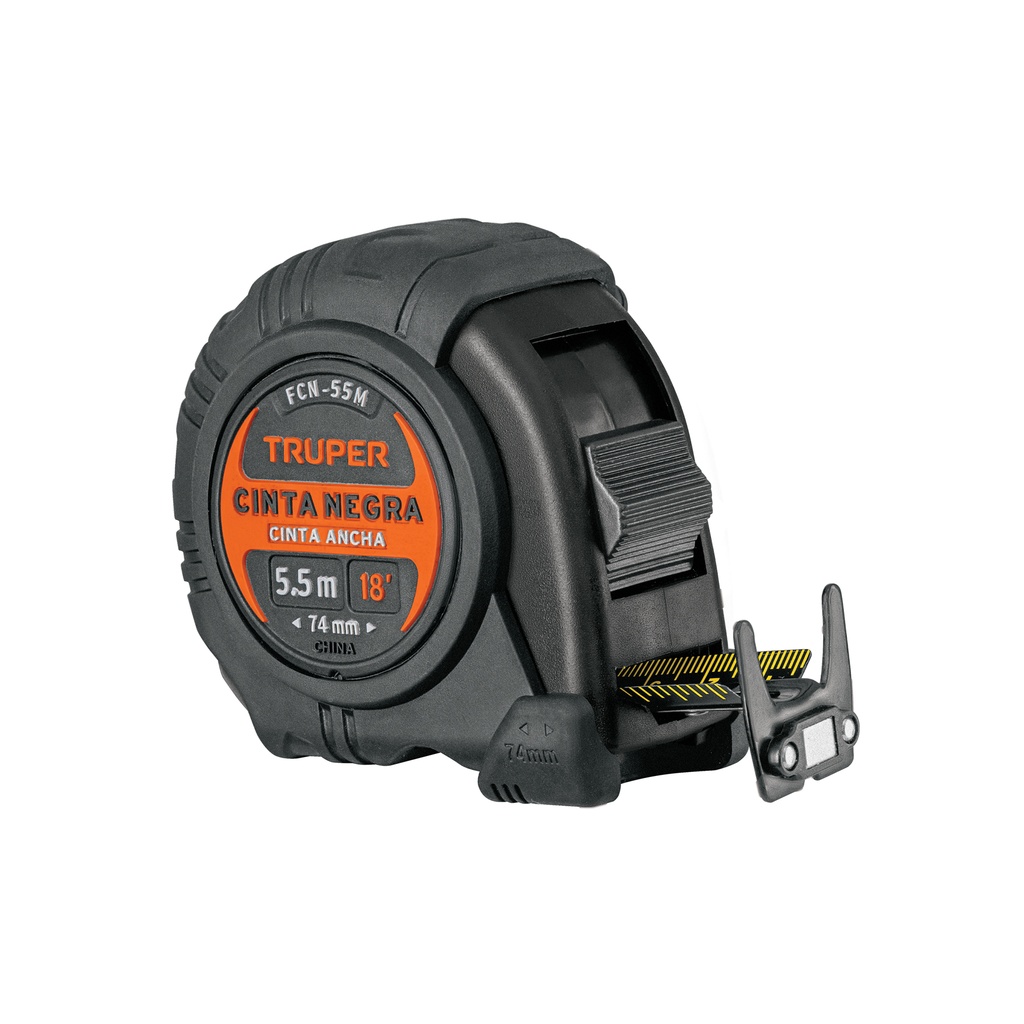Flexómetro contra impactos Cinta Negra x-ancha 27 mm 5.5 m - Pag 206