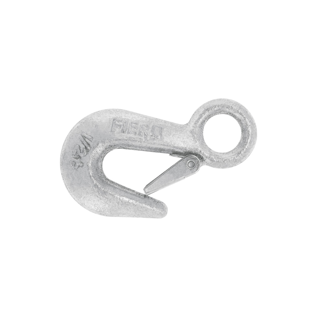 Gancho eslinga de acero forjado 3/4', carga 500 kg, Fiero - Pag 739