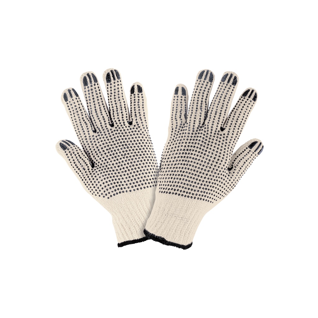 Guantes de algodón con puntos de PVC en palma y dorso,Pretul - Pag 447