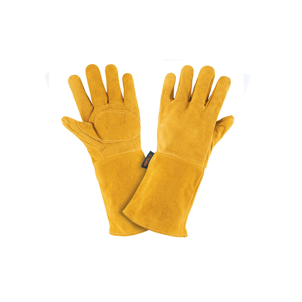 Guantes de carnaza, largos, unitalla, Truper - Pag 447