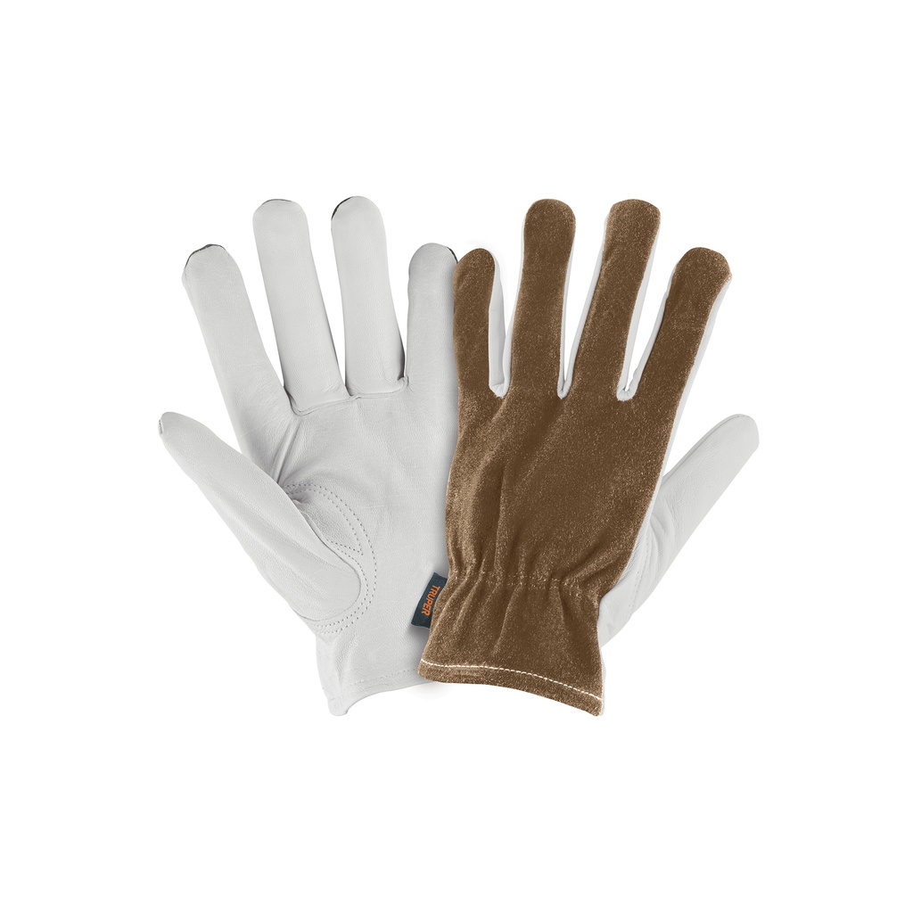 Guantes de piel de cabra con dorso de carnaza, Truper - Pag 446