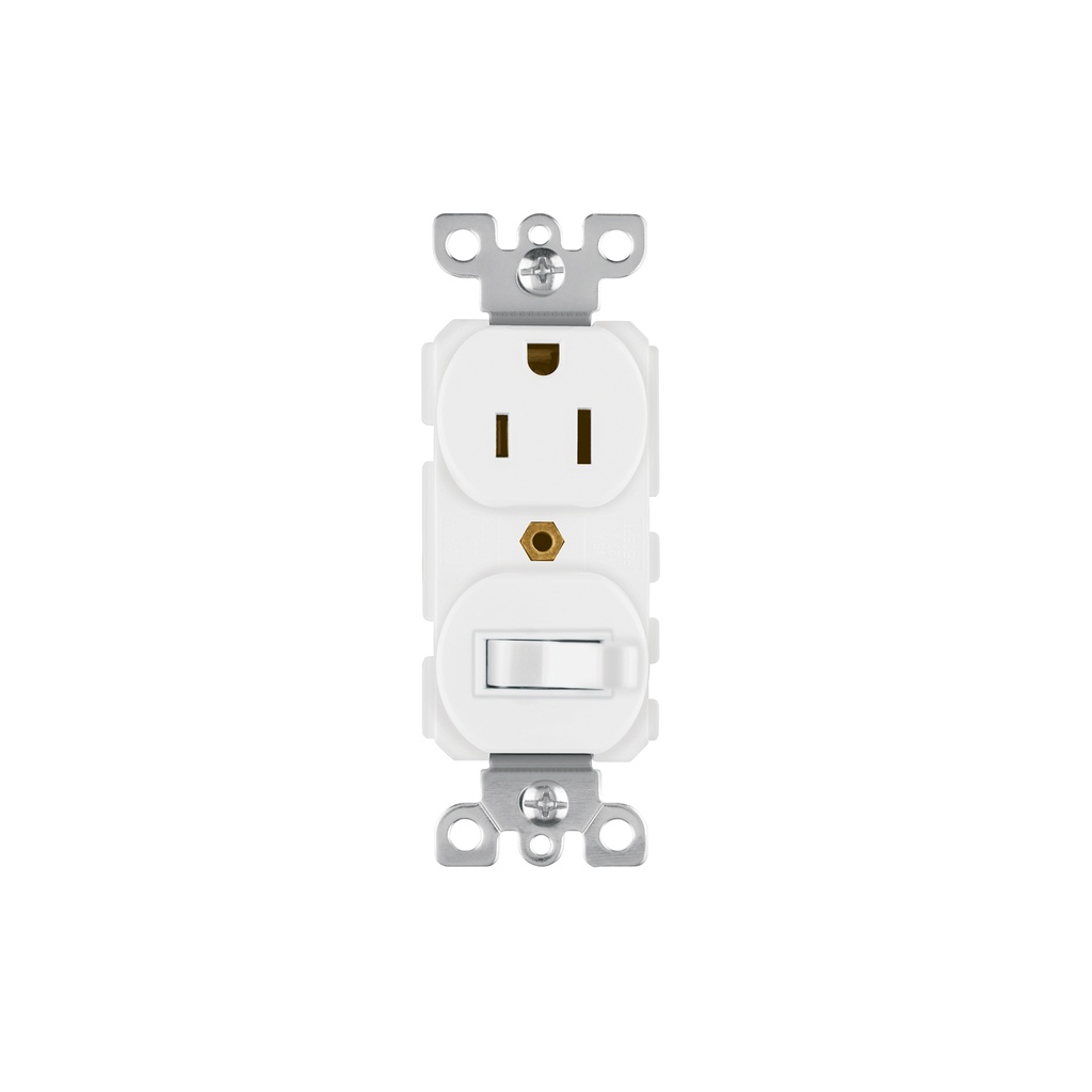 Interruptor de palanca con contacto, Standard, blanco - Pag 535