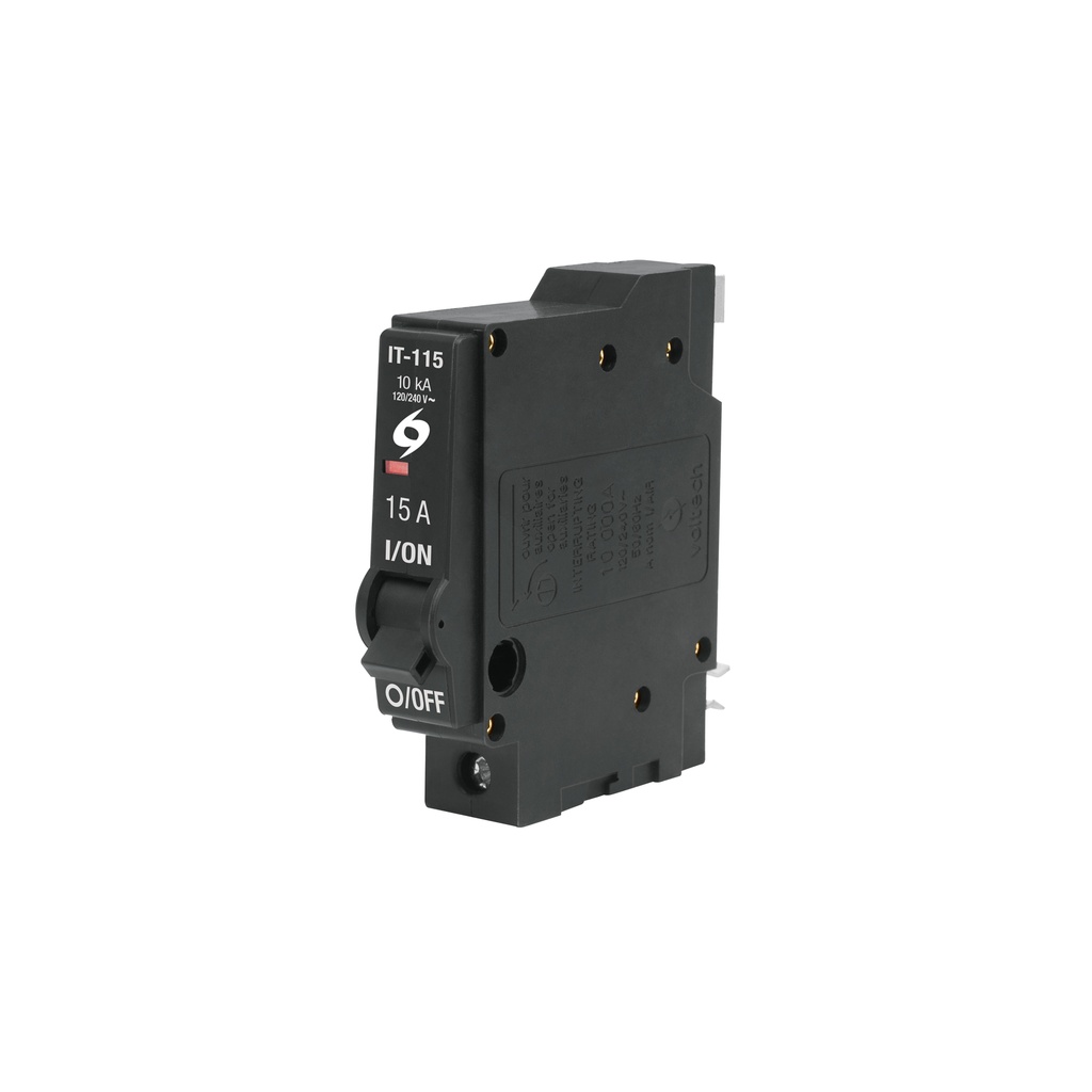 Interruptor termomagnético 1 polo 15 A, Volteck - Pag 558