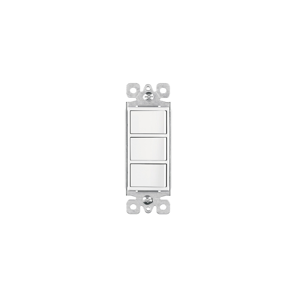 Interruptor triple, línea Classic, Volteck - Pag 526
