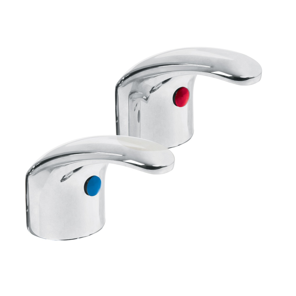 Juego 2 manerales tipo palanca para lavabo, Foset Aqua - Pag 629