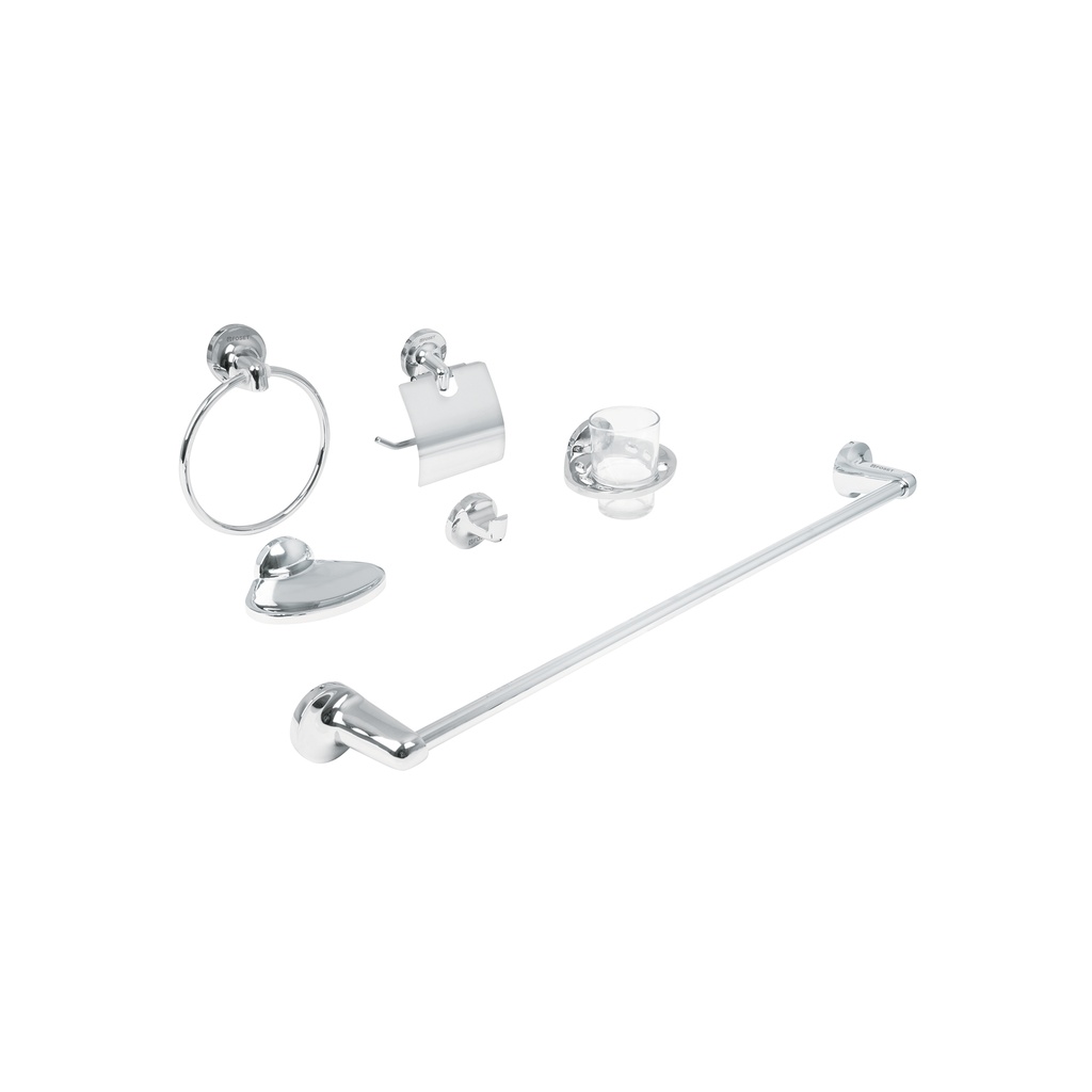 Juego de 6 accesorios para baño metálicos, Foset Aqua - Pag 634