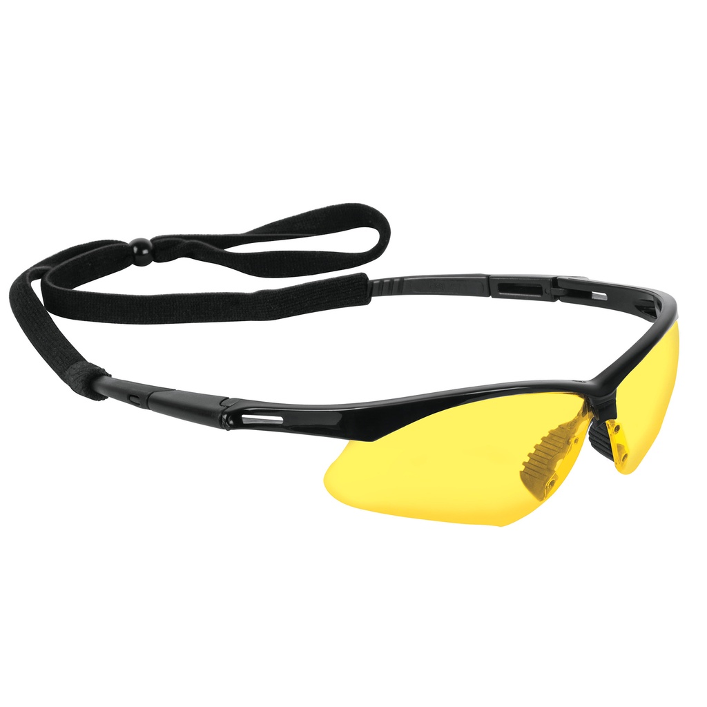 Lentes seguridad ambar antiempaño c/cordón ajustable, Sport - Pag 440