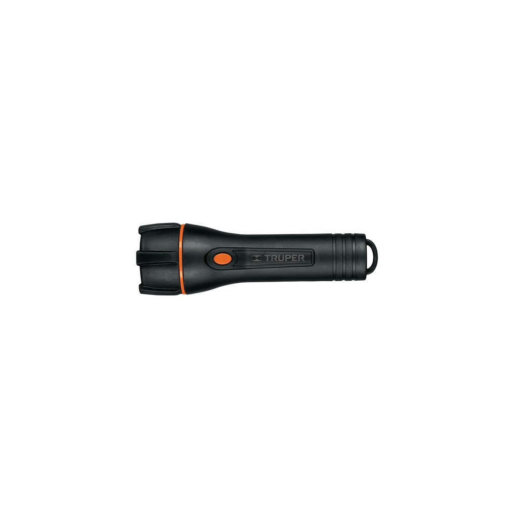 Linterna plástica 1 LED 180 lm con 2 pilas D, Truper - Pag 259