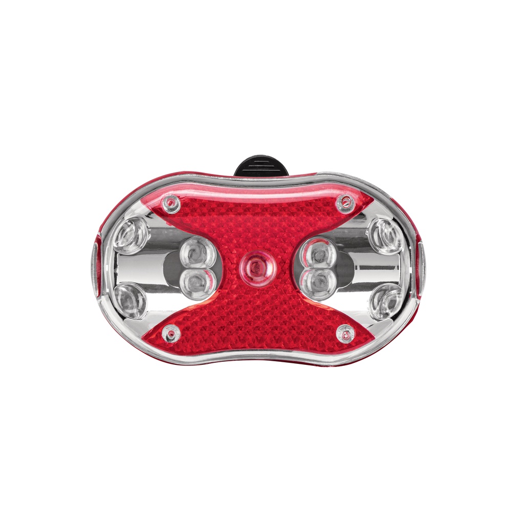 Linterna trasera para bicicleta 9 LEDs con 2 pilas AAA - Pag 267