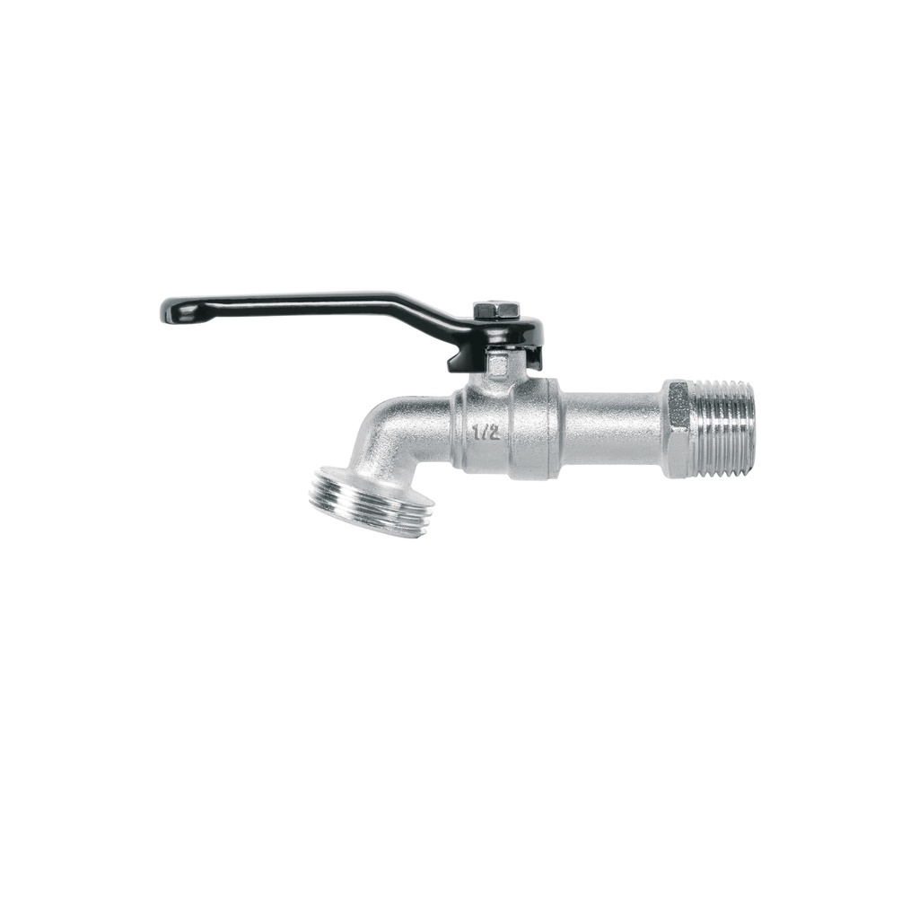 Llave de esfera de zinc 1/2', 110 g, s/adaptador, Pretul - Pag 235, 721