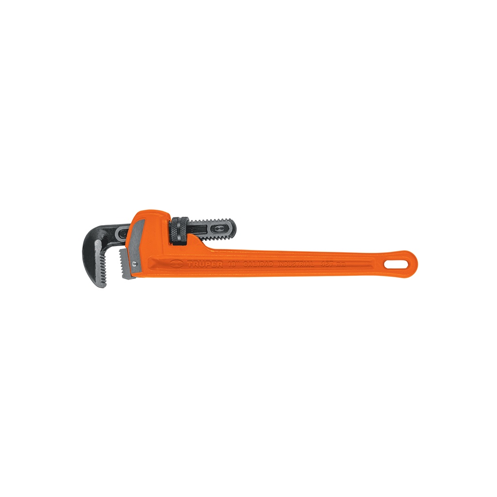 Llave stilson 18' cuerpo robusto de hierro dúctil, Truper - Pag 286