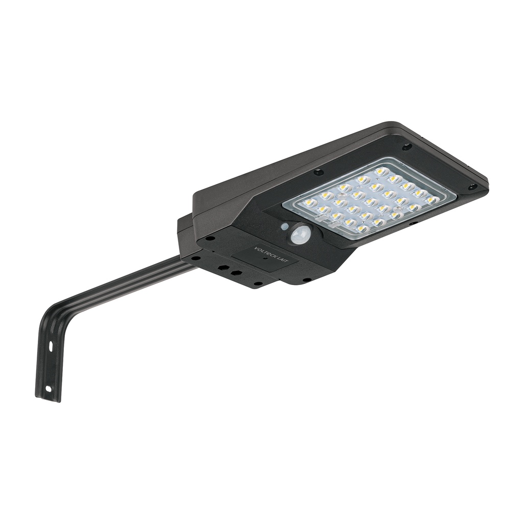 Luminario suburbano de LED 4 W con panel solar, Volteck - Pag 610