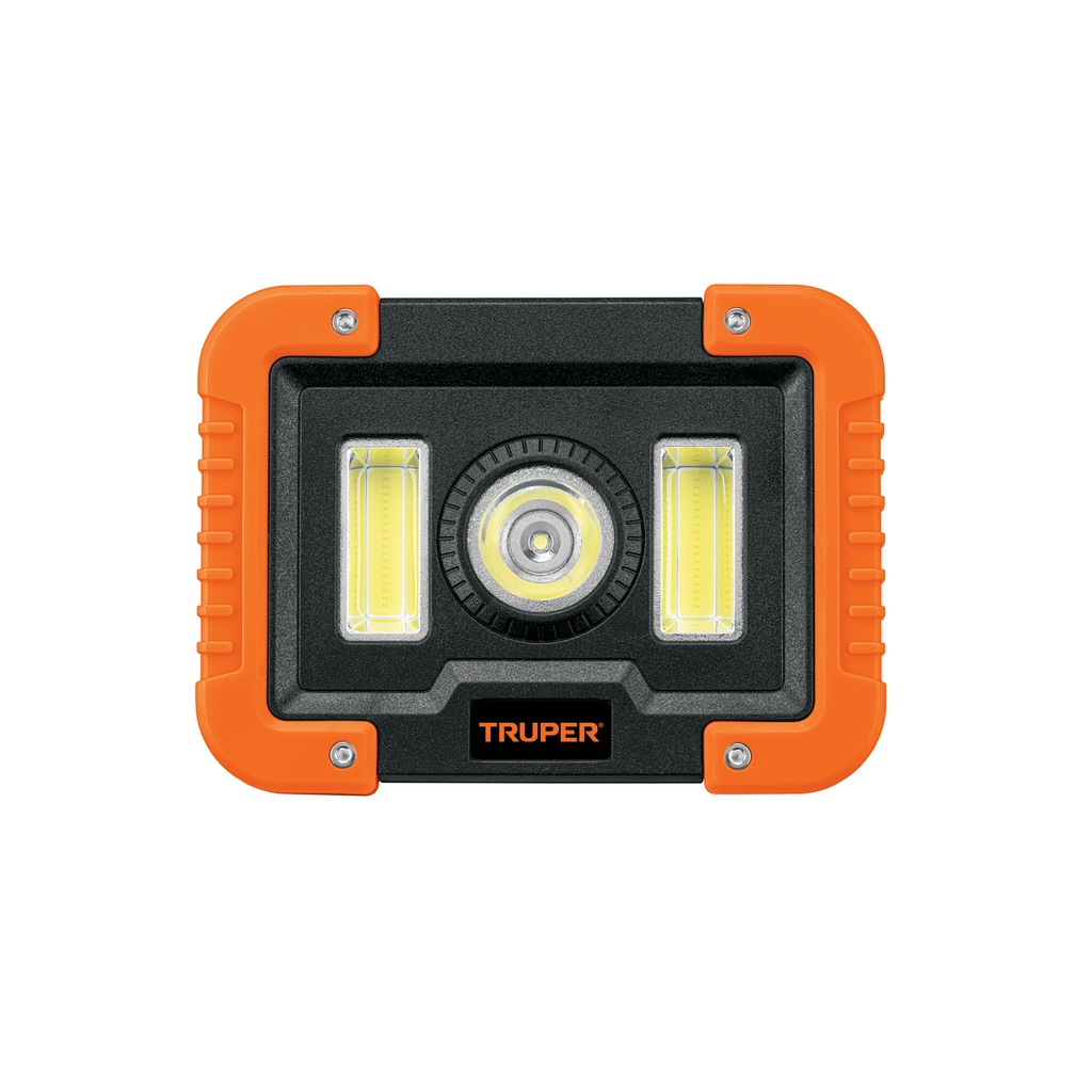 Lámpara LED 1600 lm de trabajo, recargable, Truper - Pag 266