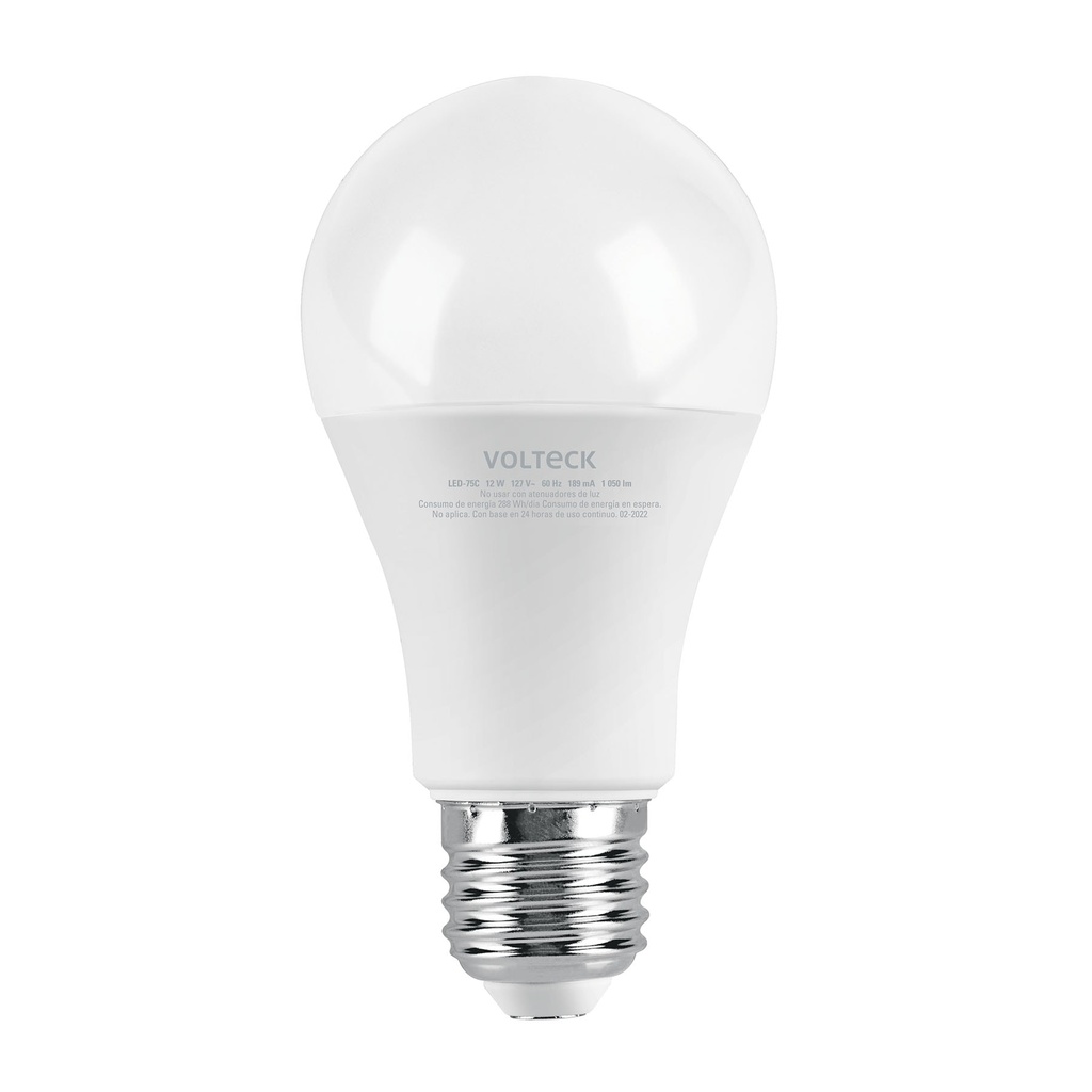Lámpara LED A19 12 W (equiv. 75 W), luz cálida, blíster - Pag 582