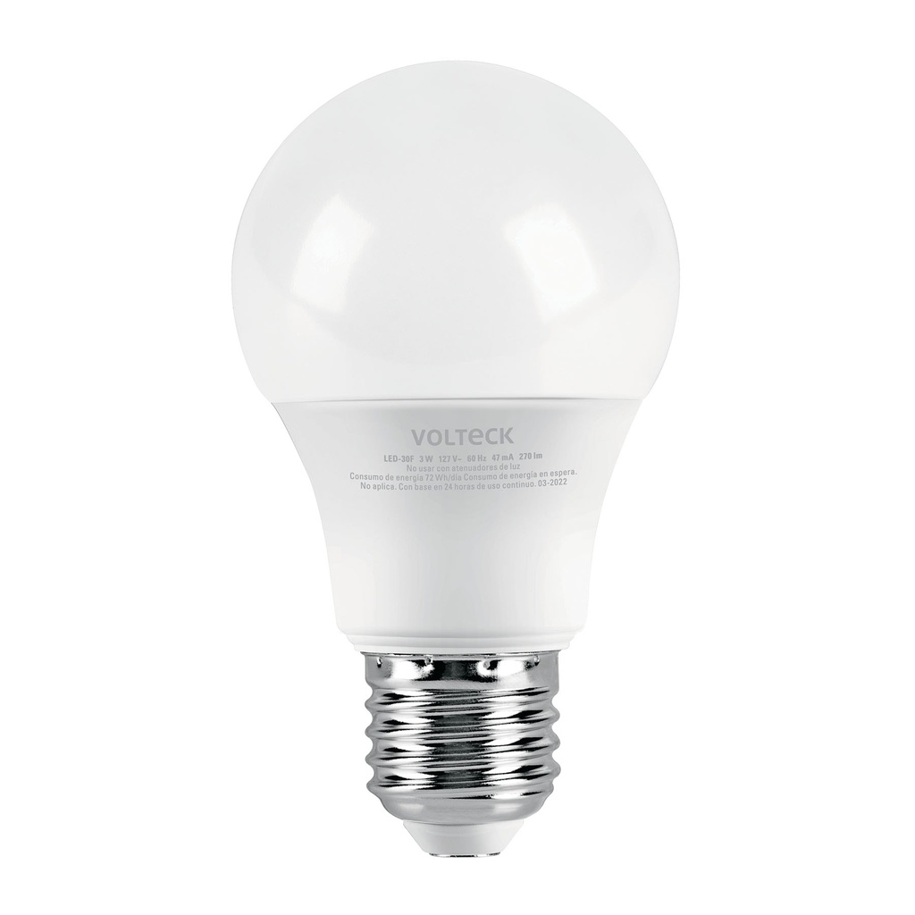Lámpara LED A19 3 W (equiv. 25 W), luz de día, blíster - Pag 582