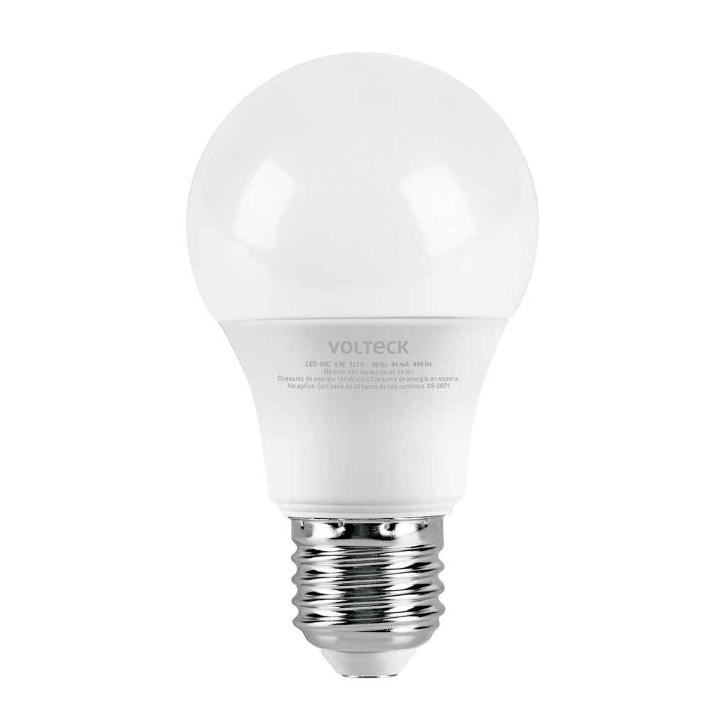 Lámpara LED A19 6 W (equiv. 40 W), luz cálida, blíster - Pag 582