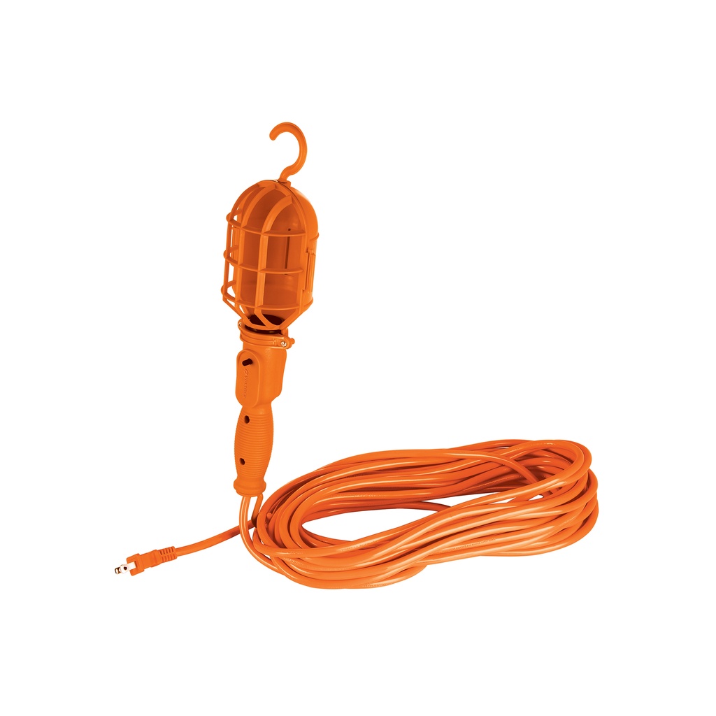 Lámpara de taller con canastilla plástica, 14.5 m, Volteck - Pag 555