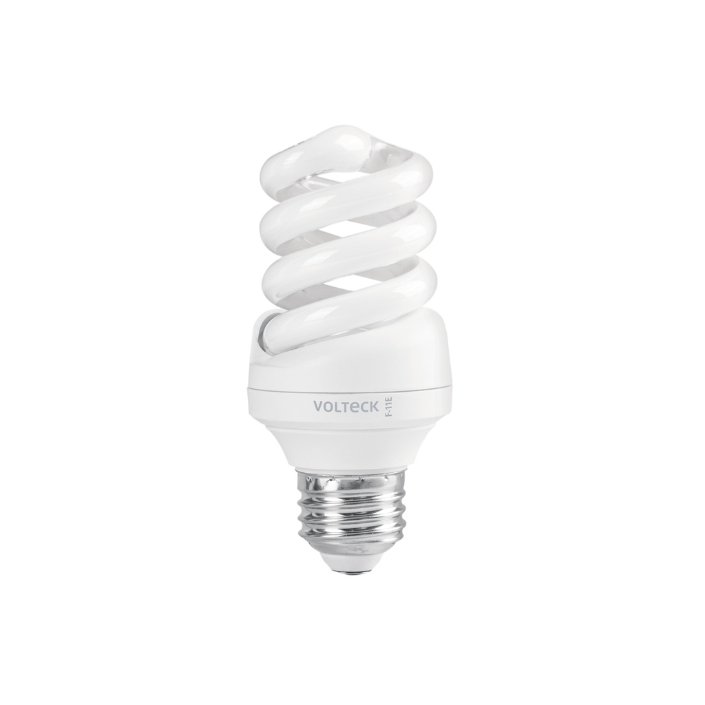 Lámpara espiral T3 11 W luz de día en blíster, Volteck - Pag 588