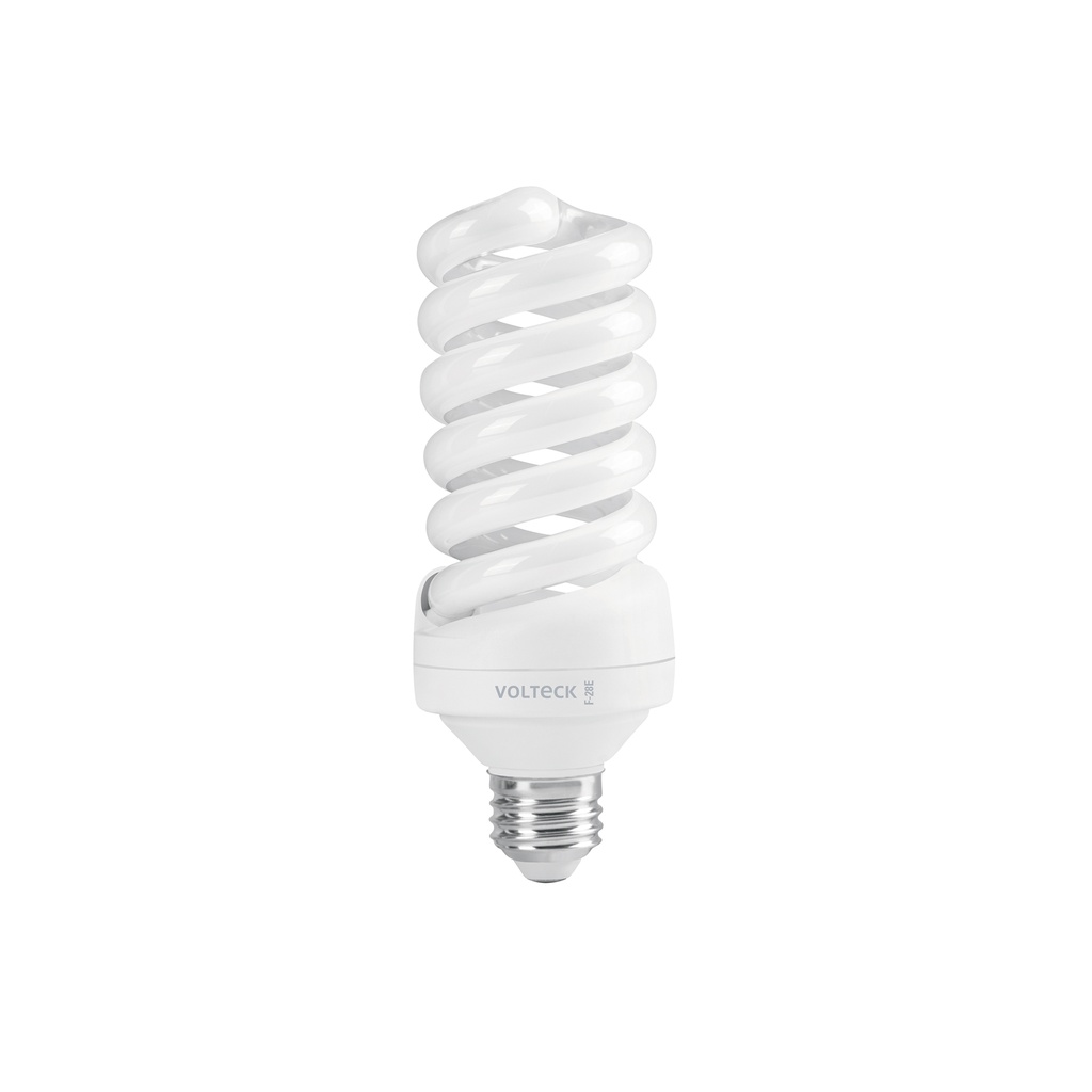 Lámpara espiral T4 28 W luz de día en blíster, Volteck - Pag 588