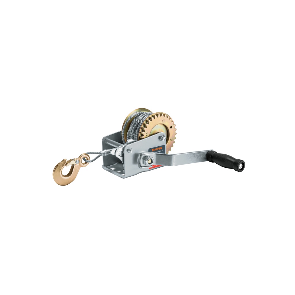 Malacate de manivela 300 kg con cable, Truper - Pag 287