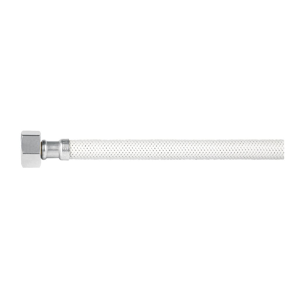 Manguera WC vinilo blanco 1/2'x7/8', 35cm, conector plástico - Pag 677