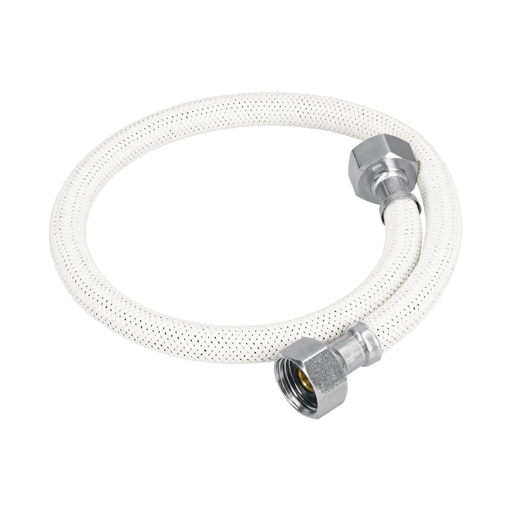 Manguera lavabo/fregadero, vinilo blanco, 1/2' x 1/2', 55 cm - Pag 679