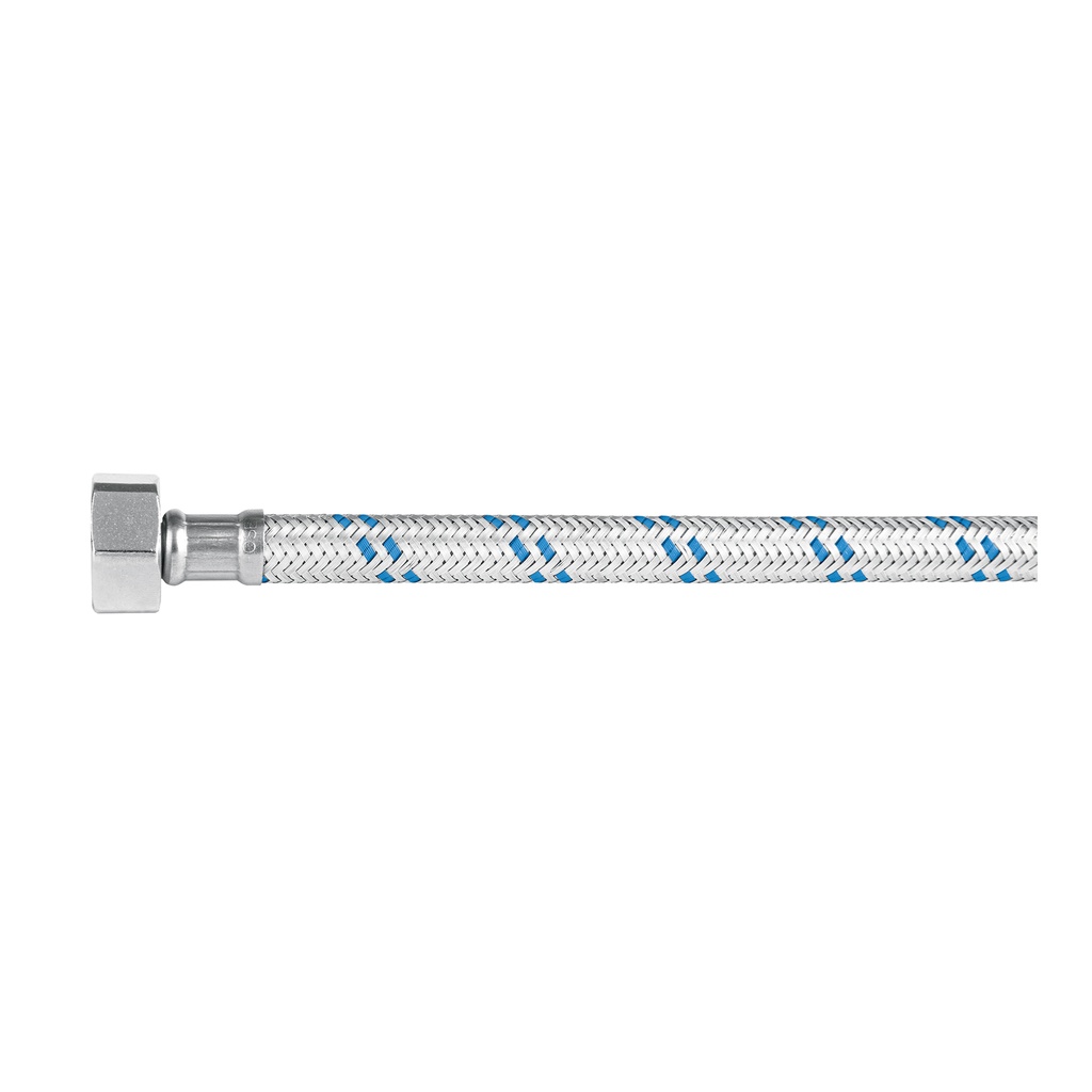 Manguera para lavabo/fregadero, aluminio, 1/2' x 1/2', 55 cm - Pag 679
