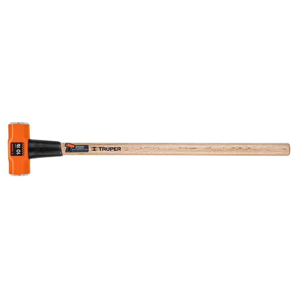 Marro octagonal 10 lb, mango de madera 36', Truper - Pag 364
