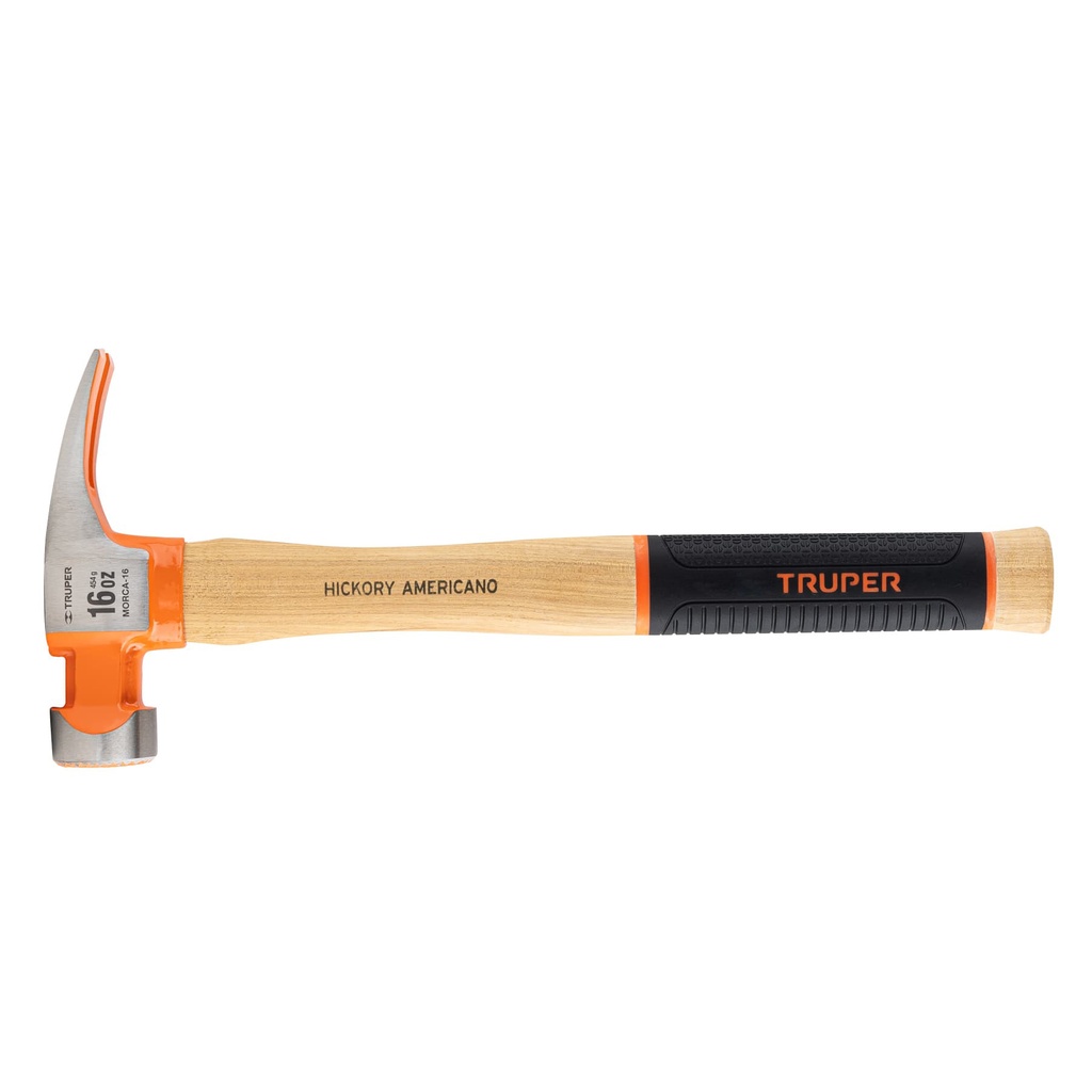 Martillo 16 oz uña recta tipo California Ripper, Truper Grip - Pag 366