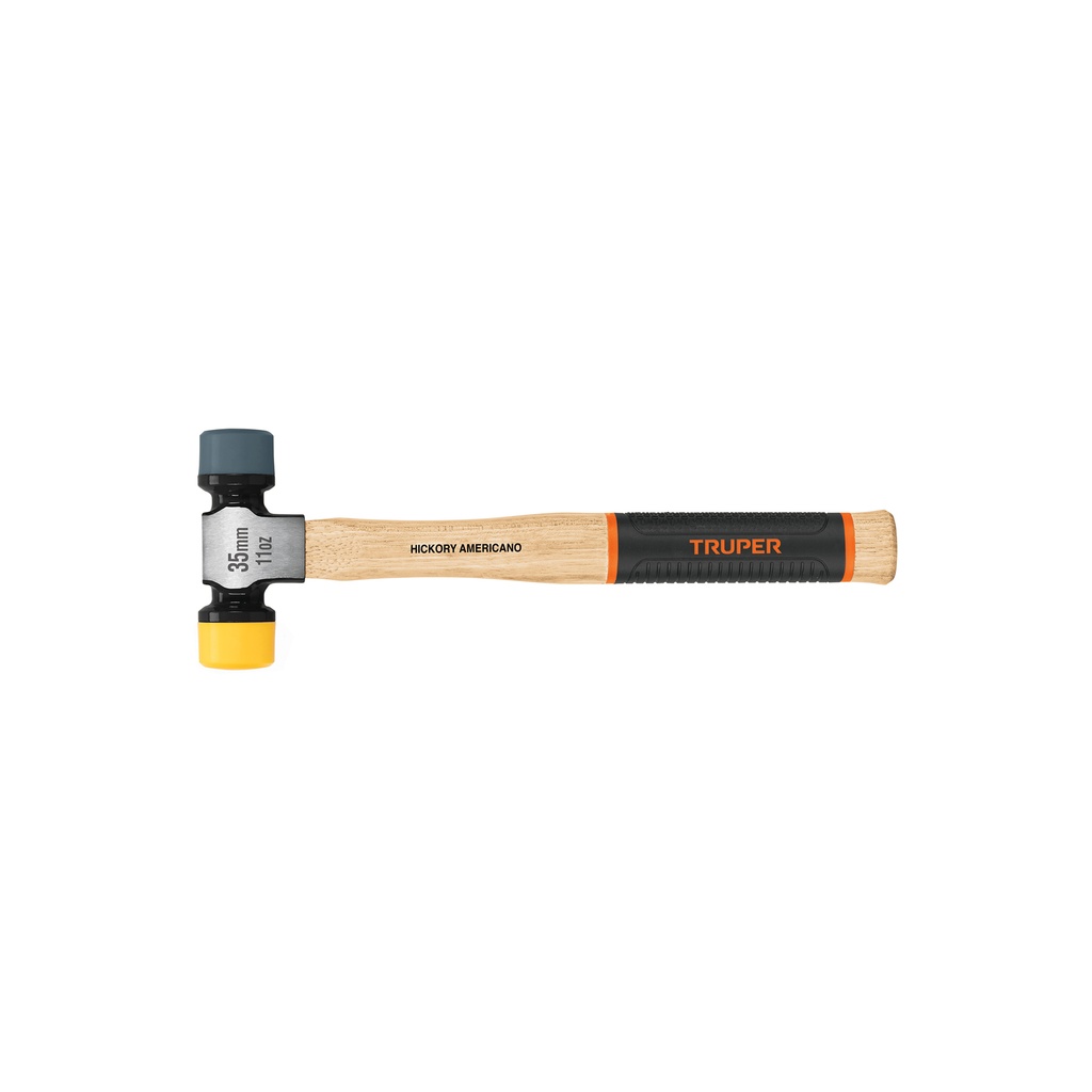 Martillo 35 mm con caras suaves intercambiables, Truper Grip - Pag 366