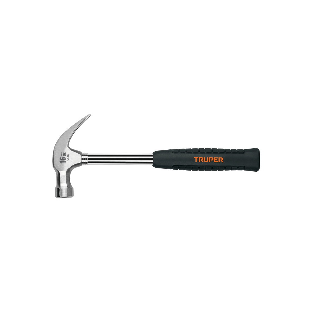 Martillo pulido 16 oz uña curva, mango tubular c/neopreno - Pag 368
