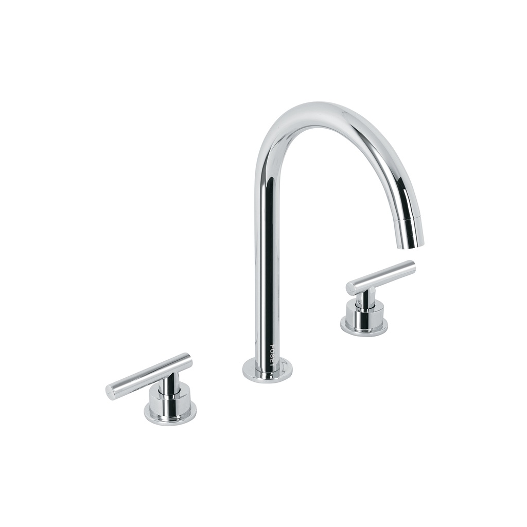 Mezcladora p/lavabo,taladros separados,palanca,cromo,Tubig - Pag 636