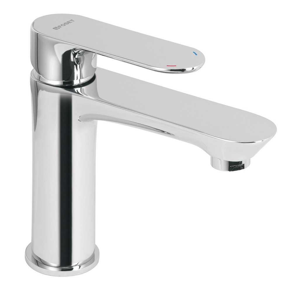 Monomando cromo cuello corto para lavabo, Foset Riviera - Pag 652