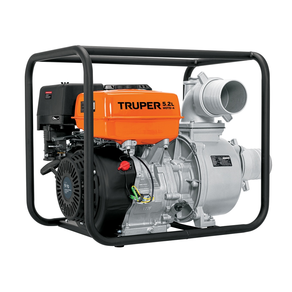 Motobomba autocebante 4' x 4' a gasolina 9 HP, Truper - Pag 63